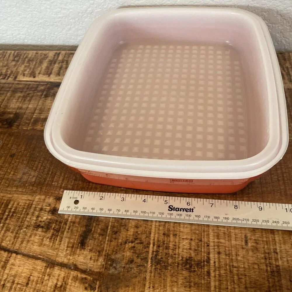 Tupperware Meat Marinade Container Season N Serve Paprika #1294 -5